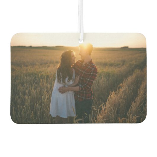 カスタム両面写真車の空気清浄機 カーエアーフレッシュナー (正面)