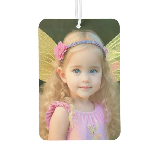 カスタム両面写真車 カーエアーフレッシュナー (裏面)