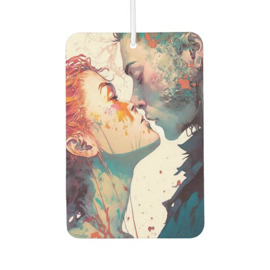 カスタム両面写真車 カーエアーフレッシュナー (正面)