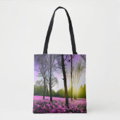 カスタム両面画像自然パーソナライズされたトートバッグ トートバッグ (正面)