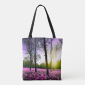 カスタム両面画像自然パーソナライズされたトートバッグ トートバッグ (裏面)