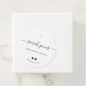 カスタム丸白書道台本つるラベル フェイバータグ (インサイチュ)