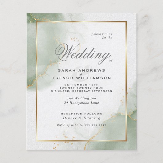 カスタム予算の結婚金ゴールドミュート (正面)