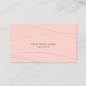 カスタム予算モダン抽象芸術・ウェーブ エンクロージャーカード (正面)