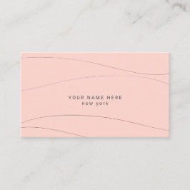 カスタム予算モダン抽象芸術・ウェーブ エンクロージャーカード