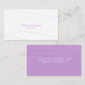 カスタム予算モダン抽象芸術・ウェーブ エンクロージャーカード (正面/裏面)