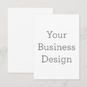 8.9cm x 12.7cmフラットサンキューカード (正面/裏面)