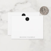 カスタム事業会社 ノートカード (正面/裏面インサイチュ)