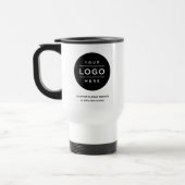 カスタム事業名とロゴブランド トラベルマグ (左)