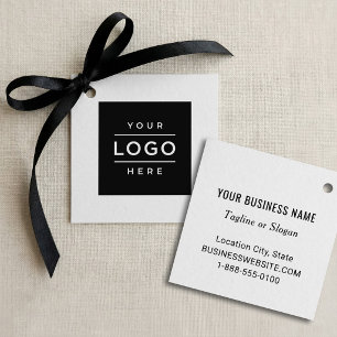 カスタム事業名とロゴブランド フェイバータグ