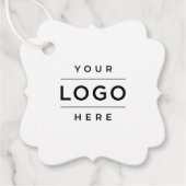 カスタム事業名とロゴブランド フェイバータグ (正面)