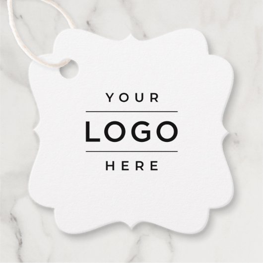 カスタム事業名とロゴブランド フェイバータグ (正面)