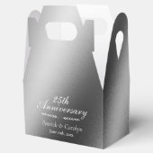 カスタム二十五周年記念シルバー フェイバーボックス (オープン)