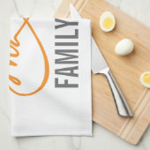 カスタム二周年記念 キッチンタオル (四つ折り)