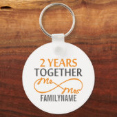 カスタム二周年記念 キーホルダー (正面)