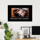 カスタム人口統計学ポスターを作成する[XL] ポスター (ホームオフィス)