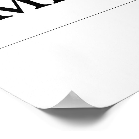 カスタム人間関係タイムラ結婚インの婚約 ポスター (角)