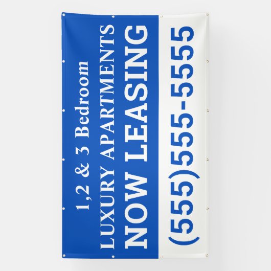 カスタム今リースバナー 横断幕 (縦)