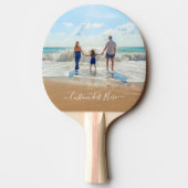 カスタム付きフォト卓球ラケット文字 卓球ラケット (裏面)