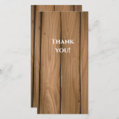 カスタム企業のサンキューカード – ロゴの追加 シーズンカード (正面/裏面)