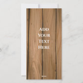 カスタム企業のサンキューカード – ロゴの追加 シーズンカード (裏面)