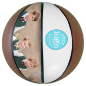 カスタム企業のビジネスロゴチ企業のームの写真 バスケットボール (縦)