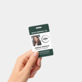 カスタム企業のプロフェッショナル社員の写真ID バッジ (Handheld)