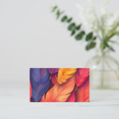 カスタム企業の名刺 | マット 名刺 (スタンド正面)