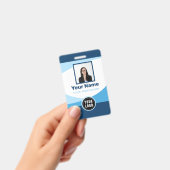 カスタム企業の従業員名タグ・バッジ バッジ (手持ち)