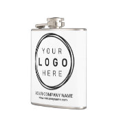 カスタム企業のBusinessロゴ フラスク (左)