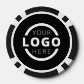 カスタム企業のBusiness Logoトークン ポーカーチップ (裏面)