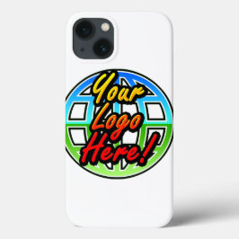 カスタム企業のImprinted Logo iPhone 13ケース