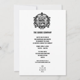 カスタム企業イベント | QRコード 招待状