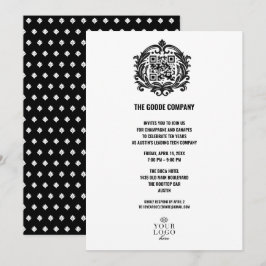 カスタム企業イベント | QRコード 招待状