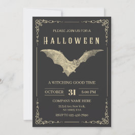 カスタム企業ハロウィンパーティー 招待状