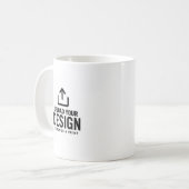 カスタム企業ロゴ入り コーヒーマグカップ (正面左)