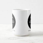 カスタム企業ロゴ&スローガン一括ビジネス コーヒーマグカップ (中央)