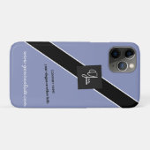 カスタム企業ロゴ ビジネスノートブック Case-Mate iPhoneケース (裏面(横))