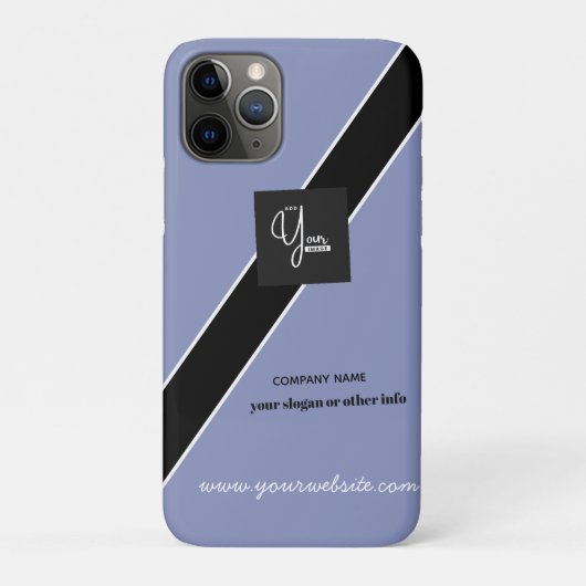 カスタム企業ロゴ ビジネスノートブック Case-Mate iPhoneケース (裏)