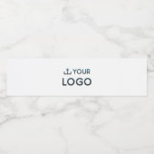 カスタム企業ロゴ ペットボトルラベル (シングルラベル)