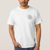 カスタム企業ロゴ Tシャツ (正面)