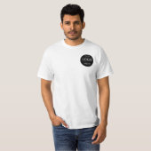 カスタム企業ロゴTシャツ 最高の企業ギフト Tシャツ (正面フル)