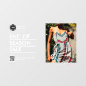 カスタム休日ビジネス製品割引の広告販売 ウィンドウサイン (シート)