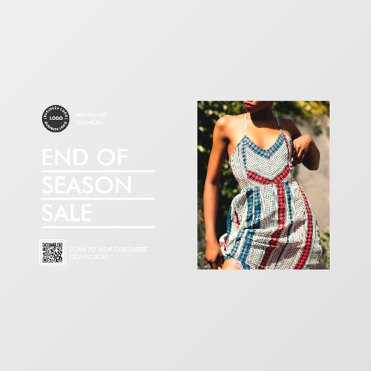 カスタム休日ビジネス製品割引の広告販売 ウィンドウサイン (シート)