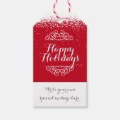 カスタム休日 ギフトタグ (正面)