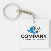 カスタム会社のプロモーション キーホルダー (正面)