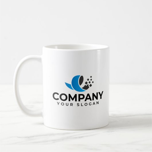 カスタム会社のプロモーション コーヒーマグカップ (左)