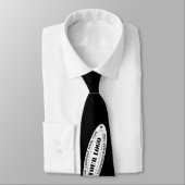 カスタム会社のロゴと文字のネックタイズ ネクタイ (タイ)