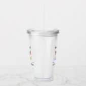 カスタム会社のロゴと文字促進事業 アクリルタンブラー (右)