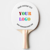 カスタム会社のロゴと文字卓球ラケット 卓球ラケット (正面)